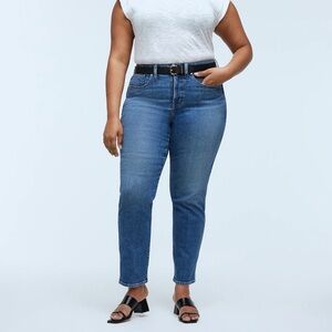 Madewell Women's Curvy Stovepipe Jeans